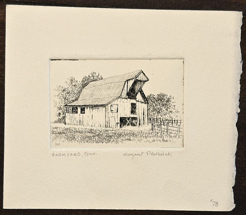 Farmyard tenn by margaret - farmyard,,