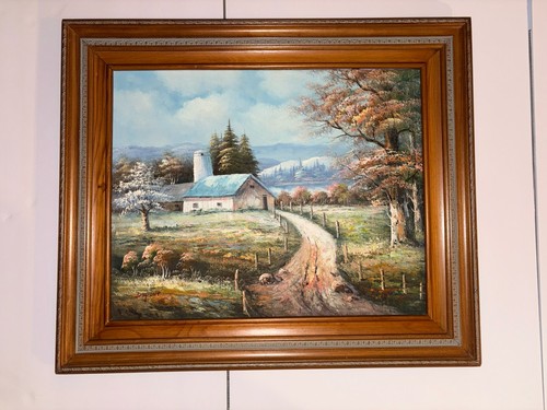 Dupont signed oil painting - dupont,