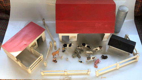 1960s wooden farm buildings - 1960s,