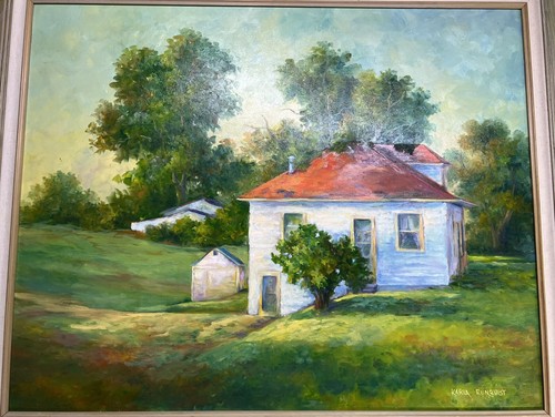 Oil canvas painting - oil,