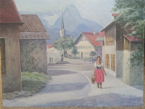 Rare 1967 acrylic board - acrylic, on