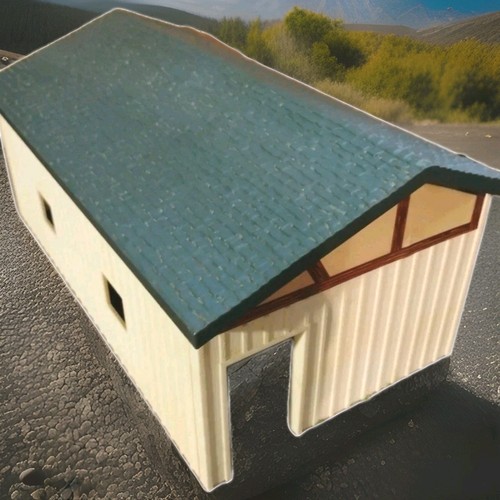 Ertl farm building vintage toy - ertl,