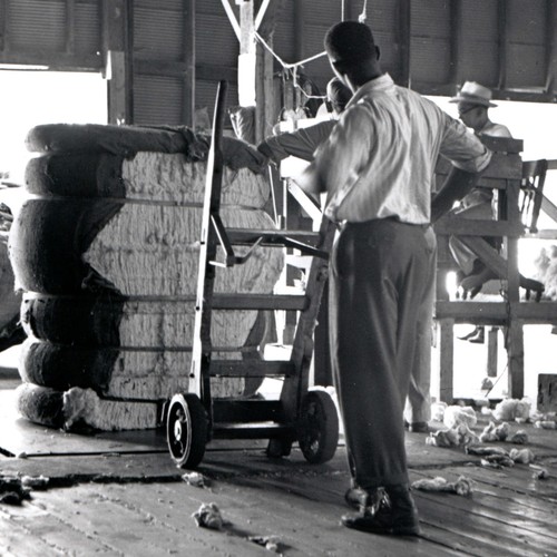 C1950s cotton gin warehouse - c1950s,