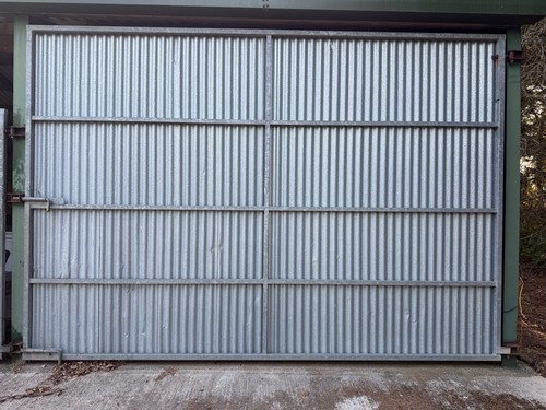 Corrugated steel galvanised - corrugated,