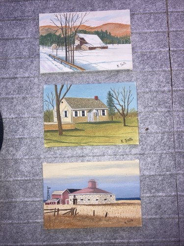 Smith original oil paintings - smith,