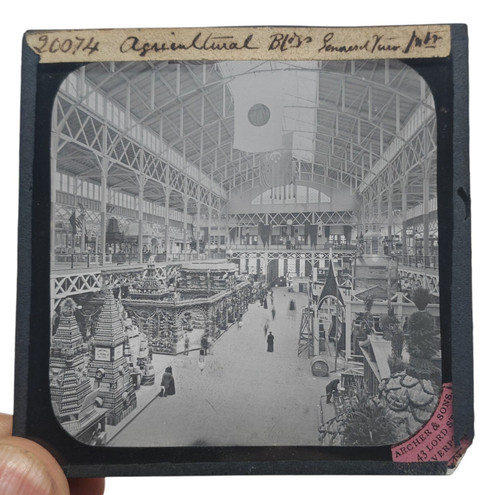 Magic lantern slide chicago - magic,