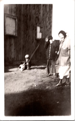 1920s rural family outside - 1920s,