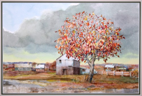 John lear watercolor - watercolor, painting