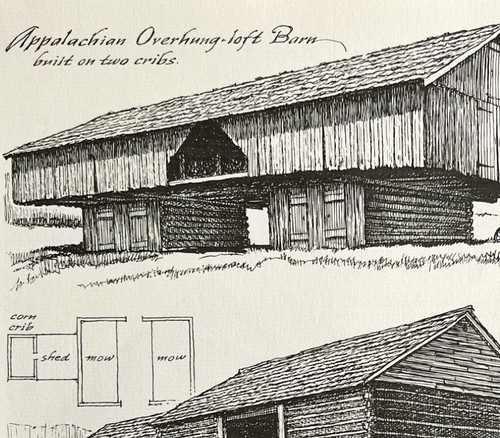 1974 loft log barns penn - 1974, &