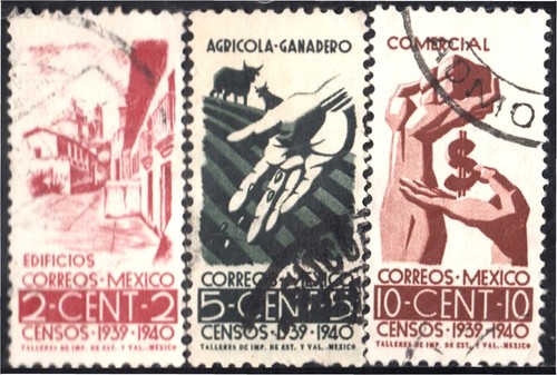 Mexico 540 1939 - 540/42,