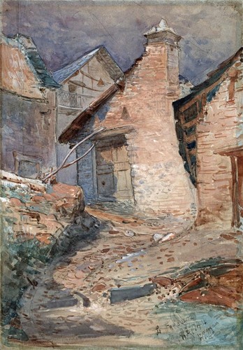 Walter morgan watercolour - j.,